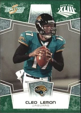 2008 Score Super Bowl XLIII Green #147 Cleo Lemon - FB