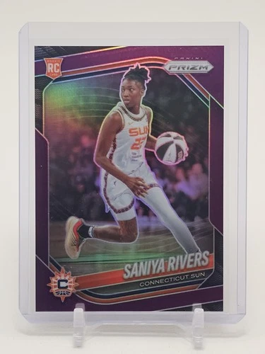 Saniya Rivers 2025 Panini Prizm Saniya Rivers #131 Rookie