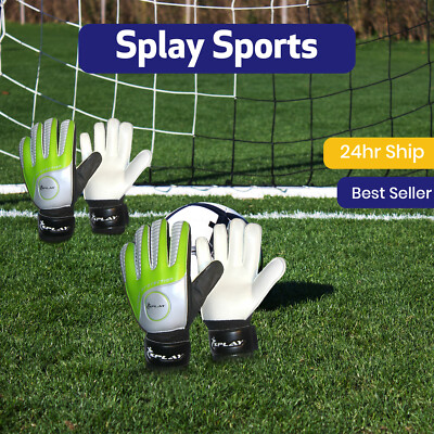 Finger Save 2 Pair Football Goal keeper Gloves Goalkeeper fingersaves ...
