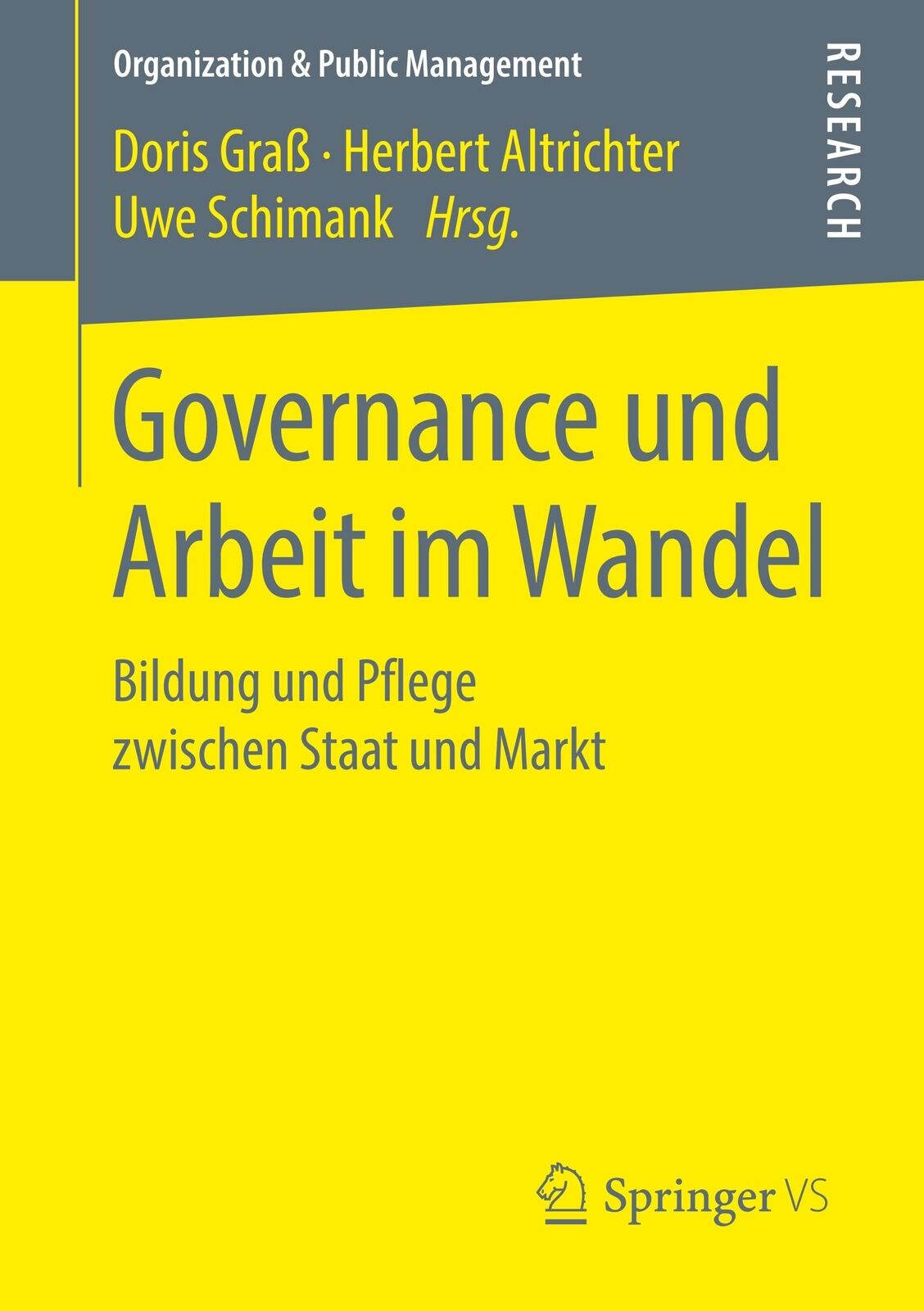 Thumbnail - Governance Und Arbeit Wandel | Buch | 9783658238957