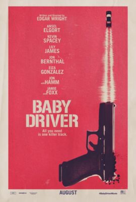 Baby Driver - original DS movie poster - 27x40 D/S Edgar Wright INTL Adv