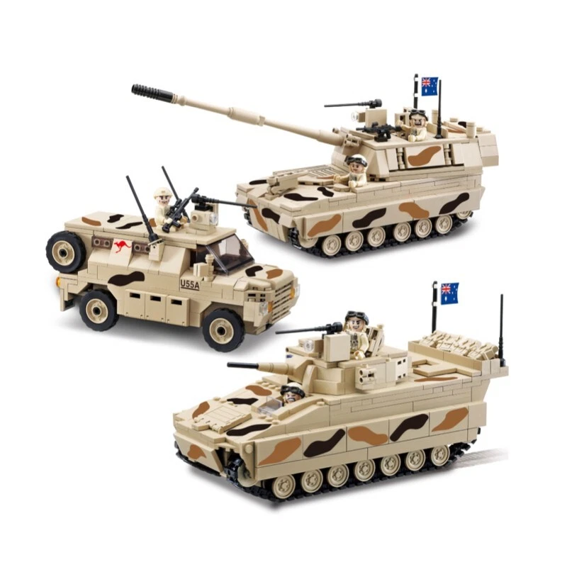 OXFORD Cobra Combatant Royal Australian Brigade CJ36520 Military Brick Block Toy - Image 3 of 4