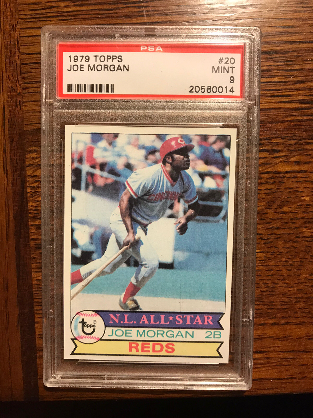 1979 Topps Joe Morgan #20 PSA 9 MINT! RARE High End HOF Card At Low Price!