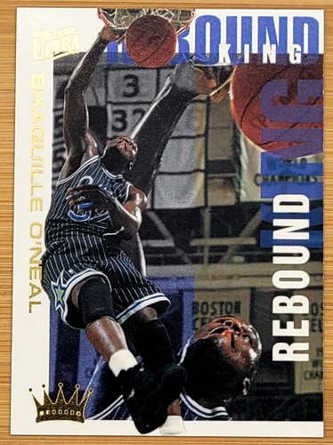 1994-95 FLEER ULTRA SHAQUILLE O'NEAL REBOUND KING