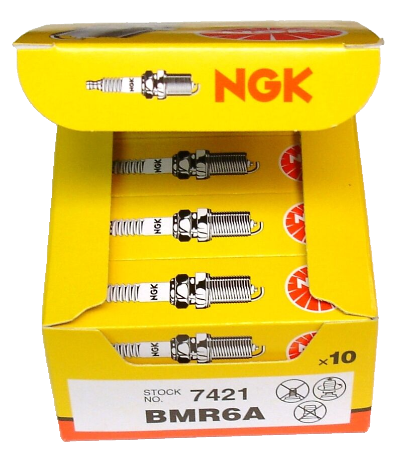 1x NGK Candele Parte Numero BMR6A Stock No. 7421 Nuovo - Foto 3