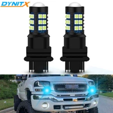 3157 LED Ice Blue Daytime Running Light Bulb DRL for Chevy Silverado 1500 00-07