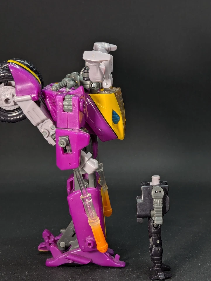 Transformers Armada Sideways VARIANT complete Hasbro 2002 Rook Crosswise - Image 4 of 4