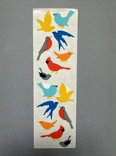 Mrs. Grossman's Stickers | BIRDS COLORFUL | Retired 1993 Creative Memories