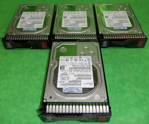 Lot Of 10 Seagate 4TB SAS HDDs – ST4000NM0063 Constellation ES.3, 512 Format (Used)