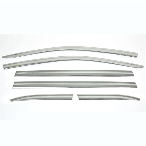 ABS Chrome Car Window Visor Sun Rain Guard Vent Shade For Cadillac XT5