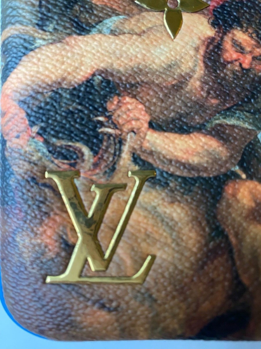 Louis Vuitton Jeff Koons Shoulder Bag Rubens Blue Multicolor
