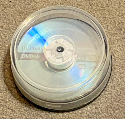 Blank CD  DVD  Discs 12 Maxell DVD+R Spindle NEW  4.7GB  2 Hrs.  16X