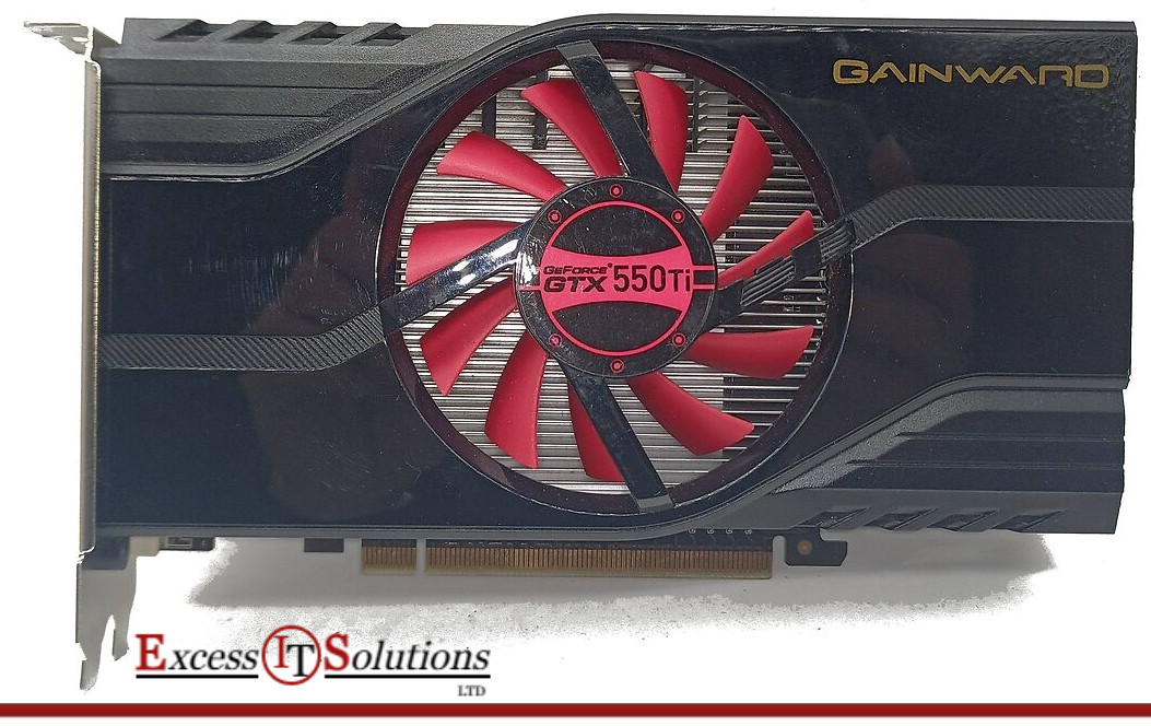 Gainward GTX 550 TI NVIDIA 1GB GDDR5 HDMI VGA DVI PCIe x16 Graphics Card - Main Image