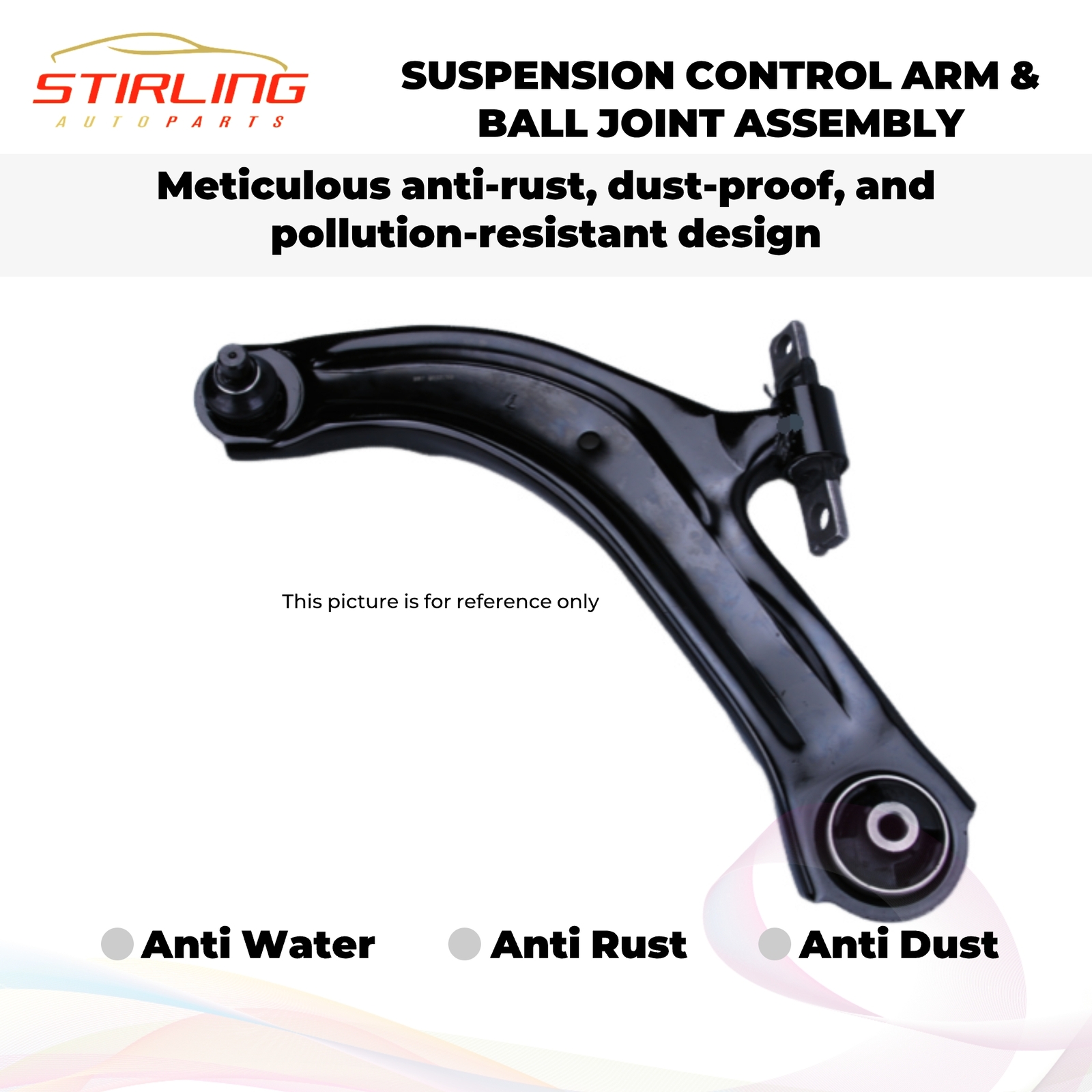 Stirling Rear Upper Control Arm For Jeep Compass 20072015 eBay