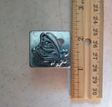 Vintage Craftool 3-D Leather Stamp Stamping Tool - 8217 Butterfly