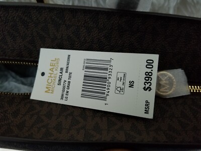 Michael Kors【最終セール】Sinclair Large EastWest Grabバッグ MICHAEL Michael Kors Sinclair Large East West Grab Canvas