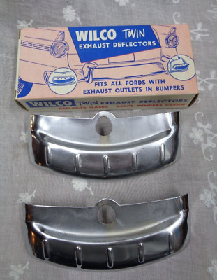 WILCO Twin Exhaust Deflectors WF90 Fit All Fords with Exhaust Outlets in Bumpers