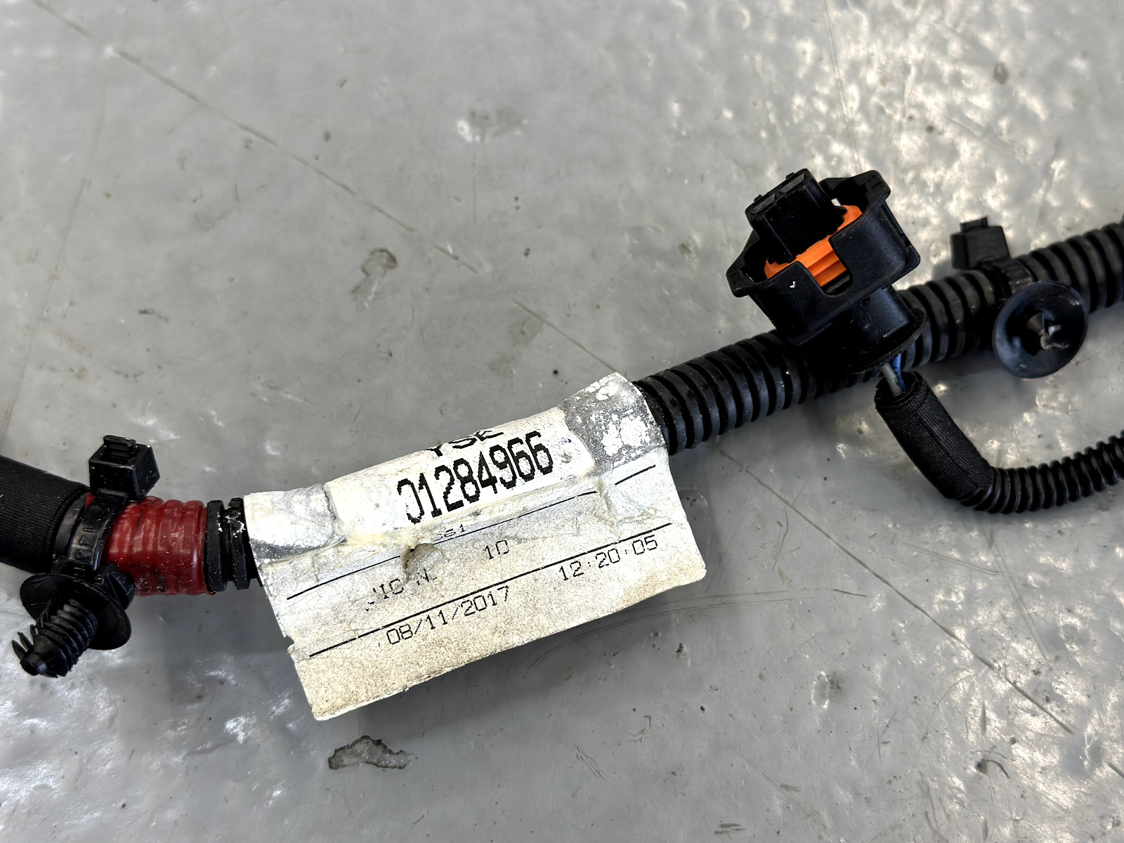 McLaren 720S LH Left Lower Intake Wire Harness 01284966 OEM used
