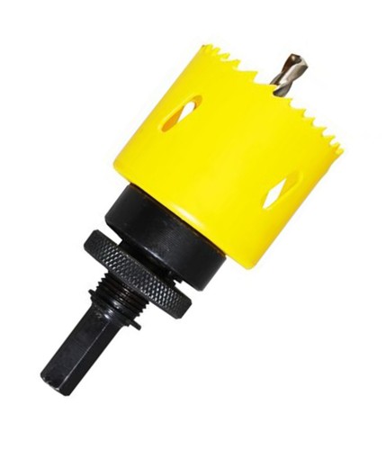 Max-Craft Bi-Metal Hole Saw M42 Cortador de agujeros con Arbor & Center Drill Bit Set - Imagen 27 de 28