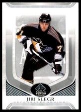 Jiri Slegr 2020-21 SP Signature Edition Legends #272 Pittsburgh Penguins