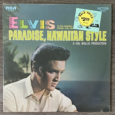 ELVIS PRESLEY~Paradise Hawaiian Style  LSP-3643 SEALED LP