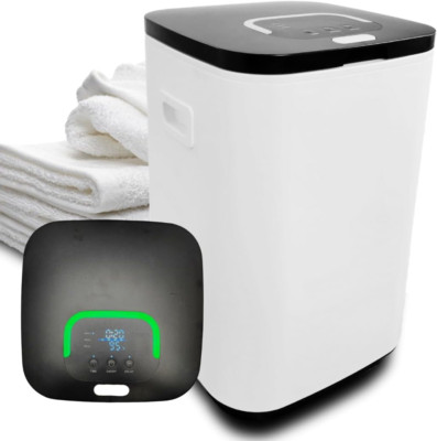 Luxury Di'Aroma Towel Warmer with Aroma Tablets & Auto Keep Warm Feature