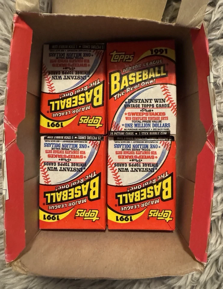 Huge Lot 250+ Topps, Bowman, Donruss, Upper Deck Baseball Factory sealed packs⚾ - Image 4 of 4