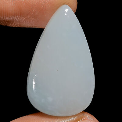 100% Natural Amazonite Pear Shape Cabochon Gemstone 33 Ct. 31X19X6 mm GC-39662