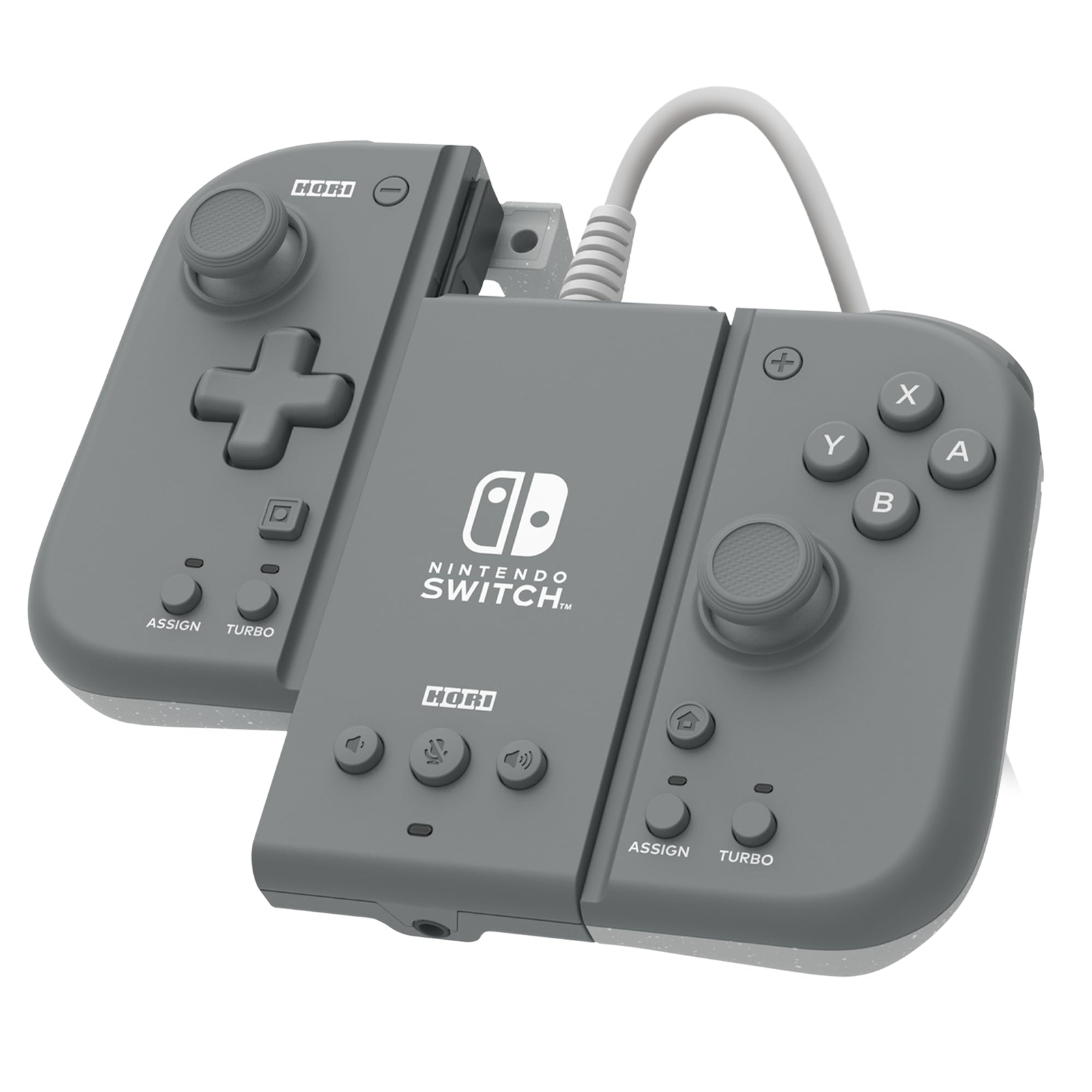 Hori Split Pad Compact Attachment Set for Nintendo Switch in Black  