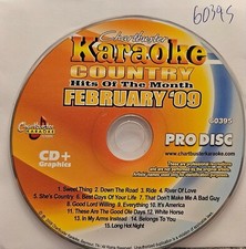 60395  COUNTRY CHARTBUSTER KARAOKE CDG