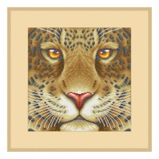 Bead Embroidery Kit Leopard Bead needlepoint Beadwork Bead stitching VDV