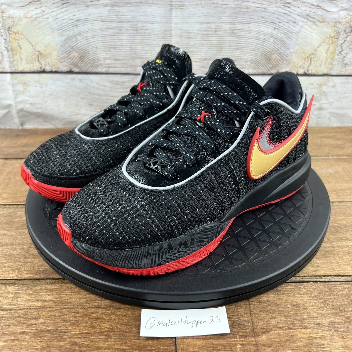Nike LeBron 20 XX 'Trinity' Miami Heat Black DJ5423-001 Men Size