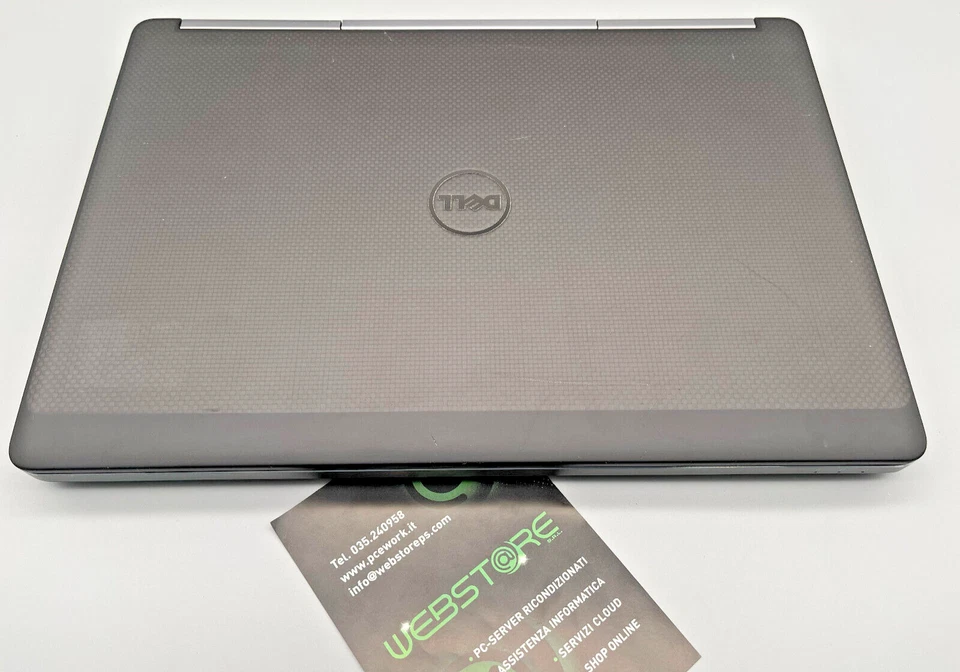 NOTEBOOK DELL PRECISION 7510 i7-6820HQ 8GB RAM 256GB SSD 15,6" INTEL FHD W10PRO - Immagine 2 di 4