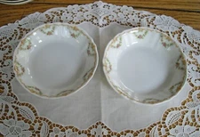 Vintage Syracuse China O.P.CO WARDELL  5 1/4" Fruit Bowl ~ Set of 2 ~ 