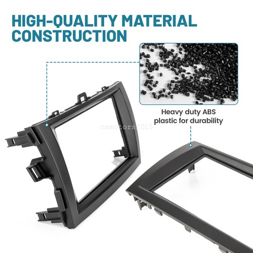 For 2009-2013 Toyota Corolla Double Din Dash Install Kit with Radio Wire Harness - Foto 9 di 9