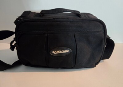 Case Logic DSLR Camera & Camcorder Carrying Case Bag Black Straps 
