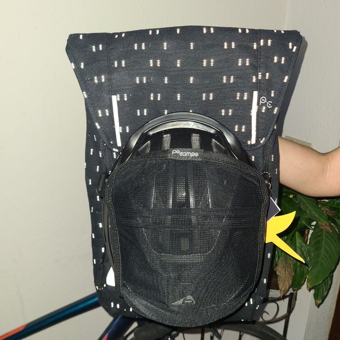PO Campo Visi Hemp Vega Crossbody Sling Reflective ⚡ Bag Fits Up To 15\