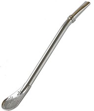6" Stainless Yerba Mate Straw / Yerba Mate Bombilla