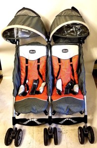 chicco stroller orange