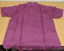 Echtes Vintage Herren-Hemd Gr. M 39/40 100% Seide * C&A * 