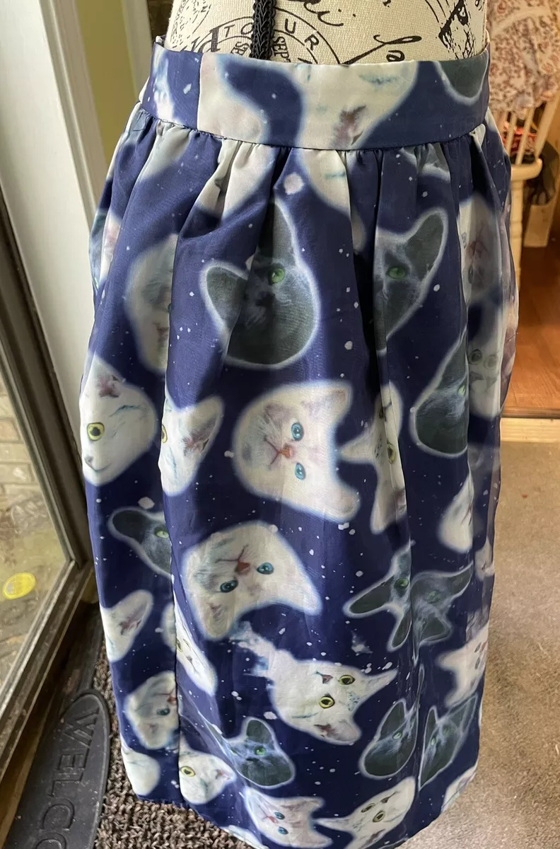 Modcloth hotsell cat skirt