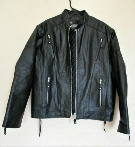 Motorradjacken in Größe XL aus Leder