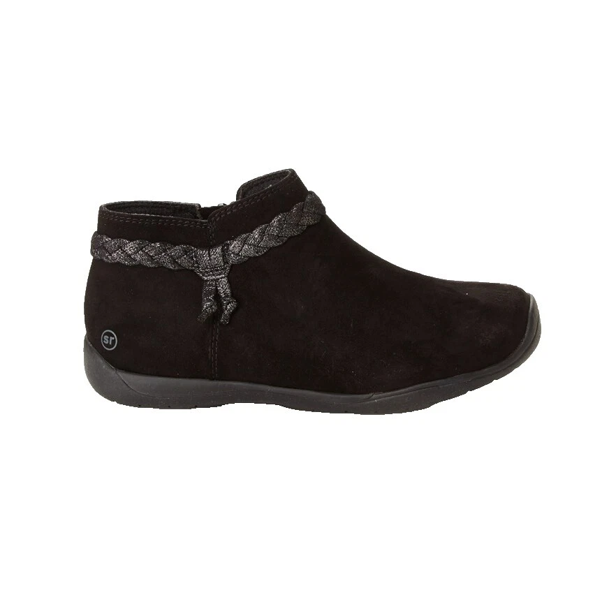 Stride Rite 婴儿黑色合成