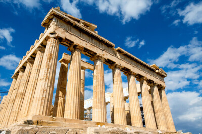 Parthenon Ancient Temple Athens Greece Art Wall Decor - POSTER 20x30