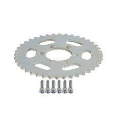 40T Sprocket 35 Chain Rear Sprocket 6 Bolt for Go Kart Cart Mini Bike ATV Quad
