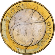 [#1274360] Finlandia, 5 Euro, Lapland, 2011, Vantaa, Bi-metallico, SPL, KM:170