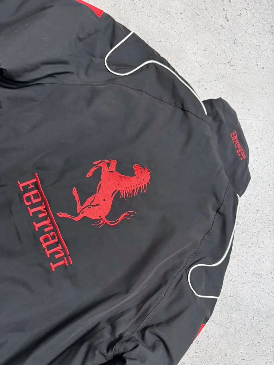 Ferrari F1 Racing Jacket Hype Rare Big Logo Marlboro Vintage | eBay