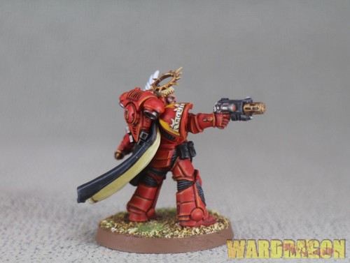 Warhammer 40K WDS painted BLOOD ANGELS CAPTAIN y7 - Picture 4 of 9