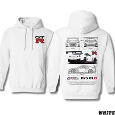 GT-R NISMO Hoodie – Iconic Racing Blueprints and Gran Turismo Tribute
