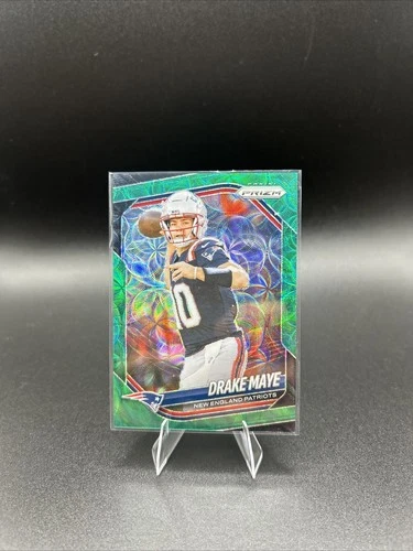 DRAKE MAYE 2025 PANINI PRIZM FOOTBALL GREEN SCOPE /75